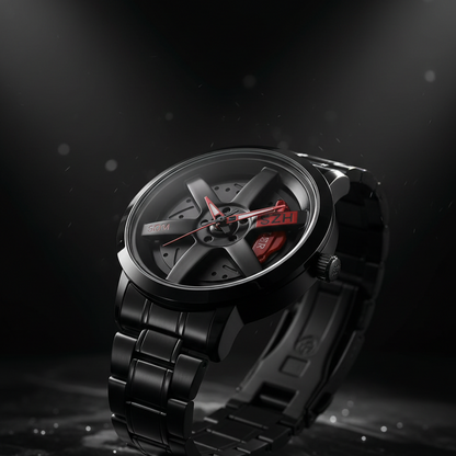 All-black watch dramatic